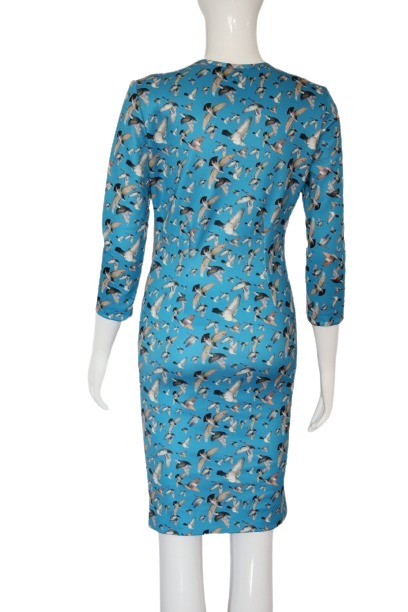 Birds-Print-Dress-back-1