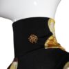 Golden brown chains dress