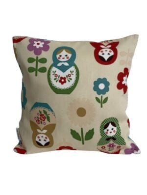 Babushka Doll Print Pillowcase
