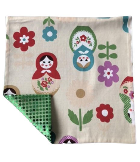 Babushka Doll Print Pillowcase