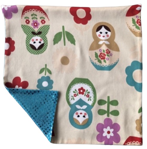 Babushka Doll Print Pillowcase