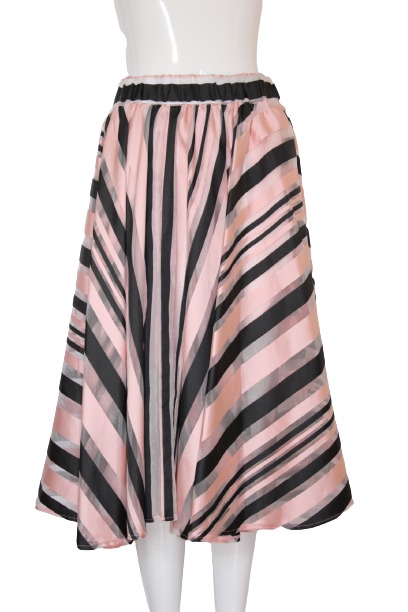 Black and Pink Skirt