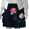 Blue-skirt-with-flow
