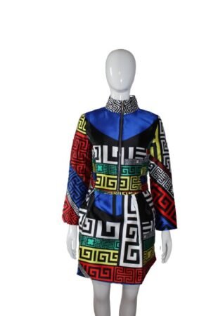 Geometric Top & Shorts Costume