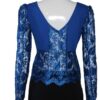 Blue Tailored Top