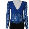 Blue Tailored Top