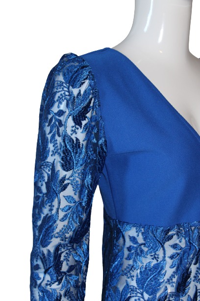 Blue Tailored Top