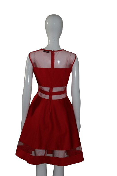 Vibrant Red dress