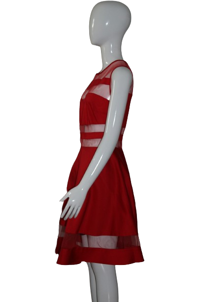 Vibrant Red dress