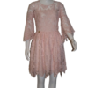 Baby pink Lace dress