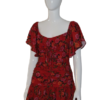 Red Floral dress