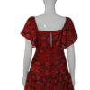 Red Floral dress