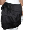 Frilled Black mini skirt.