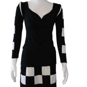 Black and White Costume