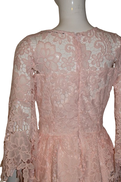 Baby pink Lace dress