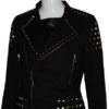 Black jacket with studs
