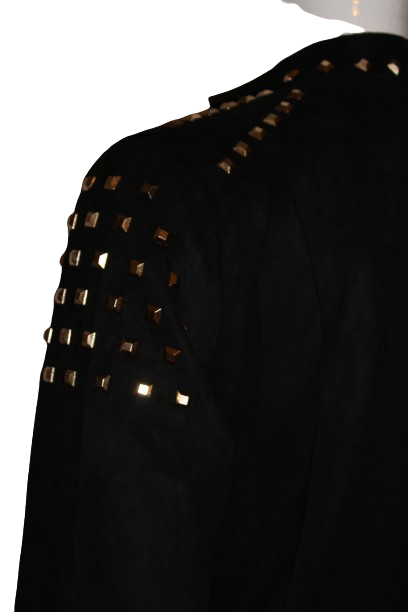 Black jacket with studs