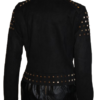 Black jacket with studs