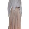 Pale pink maxi skirt