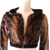 Snake print crop-top