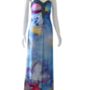 Open shoulders maxi dress