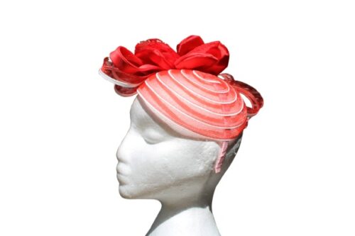 White and red with rose fascinate
