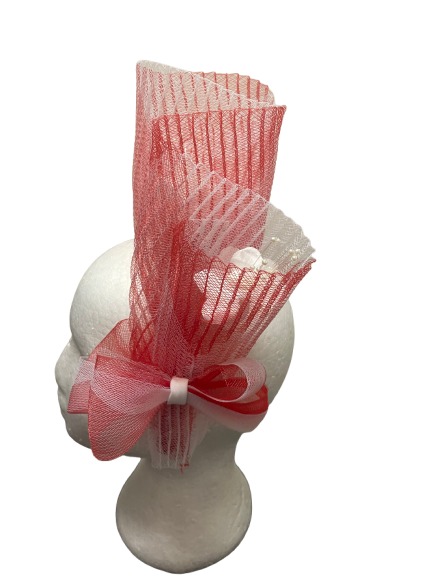 red and white hat