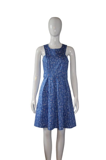 Blue sale back