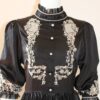 Elegant Black and White dress front3
