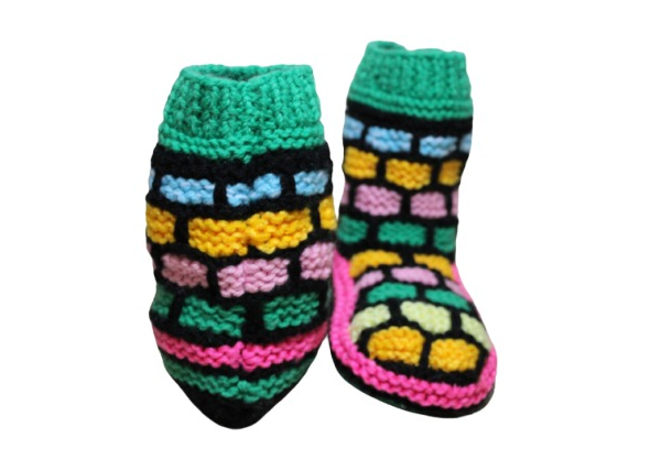 Colofull-knited-boots