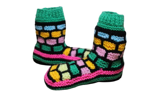 Colofull-knited-boots