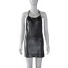 Dress with decoration jewelry