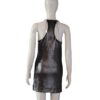 Dress with decoration jewelry