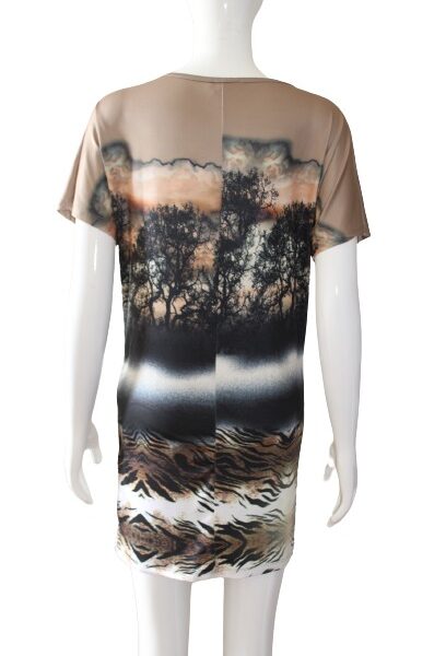 Tiger Face Summer Dress.