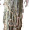 Light green color maxi dress