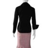 Baby-pink-boucle-texture-skirt-back