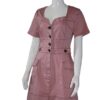 apricot dress front