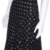 Black-Dress-white-dots-side-skirt