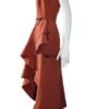 Brown-dress-sidet