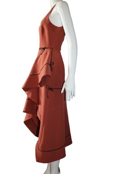 Brown-dress-sidet