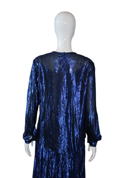 Costume-shiny-blue-back