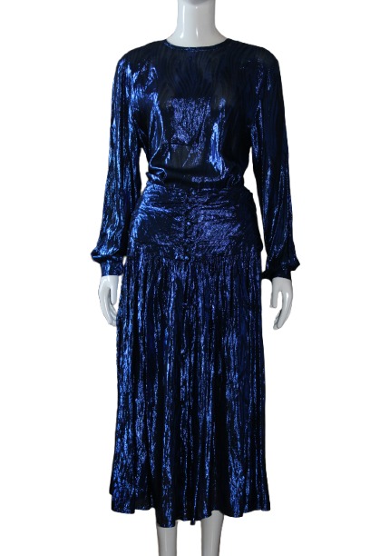Costume Metallic blue