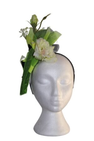 Green white bouket hat Green-white-bouket-hat