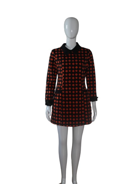 the-orange-Black-dress-front