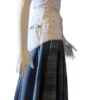 Skirt White and blue combination front Skirt-White-and-blue-combination-front