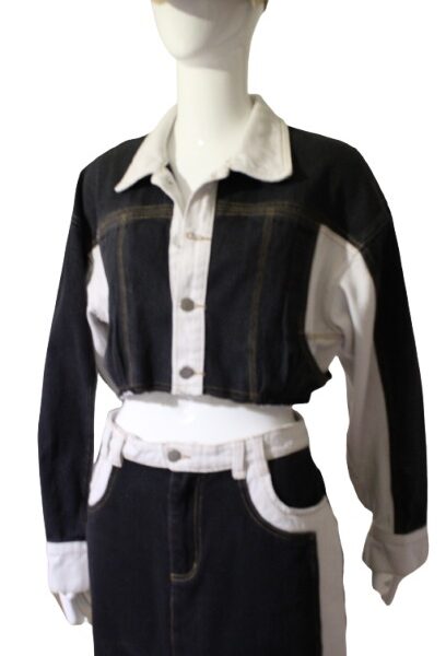 Black & white Jacket front1