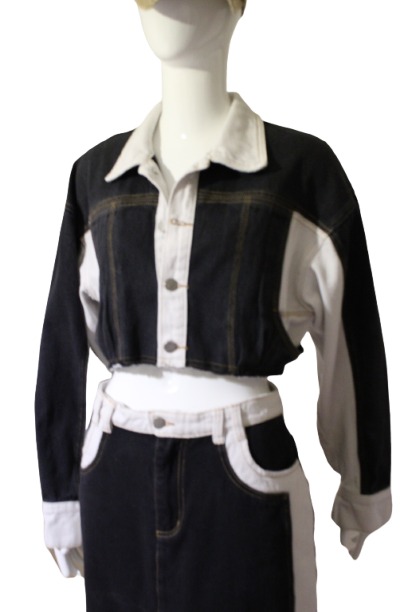 Black & white Jacket front1