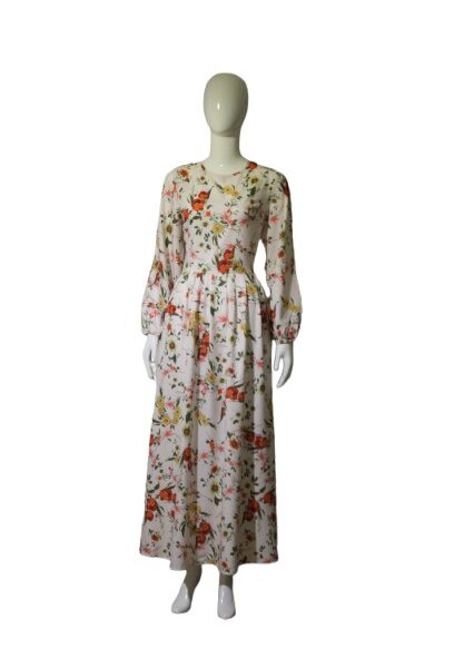 White with flowers maxi dress front White-with-flowers-maxi-dress-front