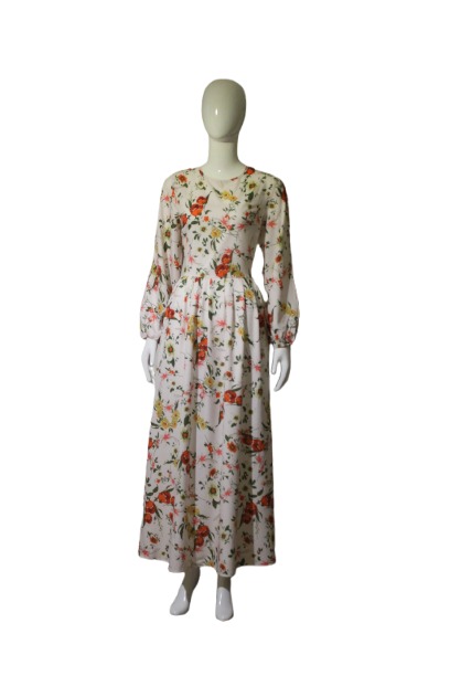 White with flowers maxi dress front White-with-flowers-maxi-dress-front