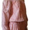 Soft pink off-shoulder Kids dress